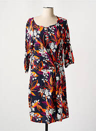 Robe mi-longue bleu FRANSA femme