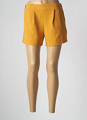Short jaune MORGAN femme