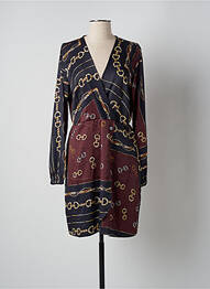 Robe mi-longue noir CLOUDS OF FASHION femme