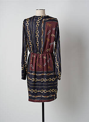 Robe mi-longue noir CLOUDS OF FASHION femme