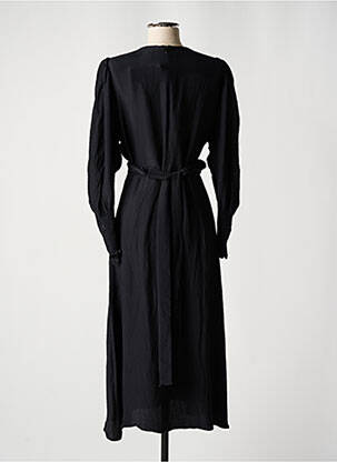 Robe mi-longue noir ASTRID BLACK LABEL femme