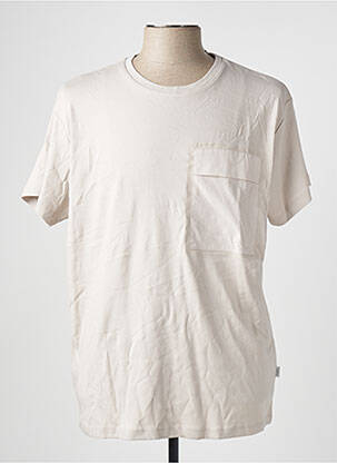 T-shirt beige CASUAL FRIDAY pour homme