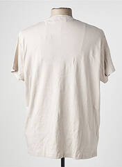 T-shirt beige CASUAL FRIDAY pour homme seconde vue