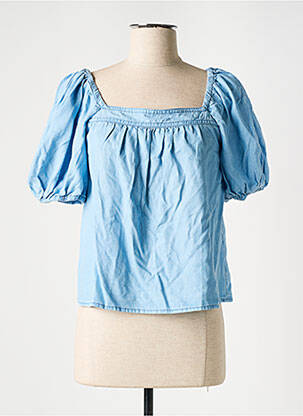 Blouse bleu MANGO femme