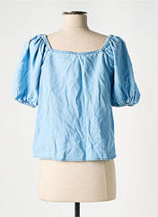 Blouse bleu MANGO pour femme seconde vue