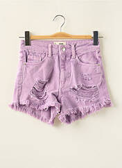 Short violet TALLY WEIJL pour femme seconde vue