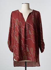 Blouse marron VERO MODA pour femme seconde vue