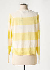 Pull jaune VERO MODA pour femme seconde vue