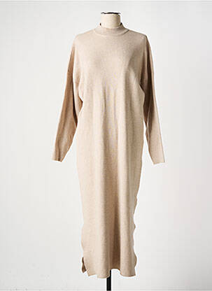 Robe longue beige VILA pour femme