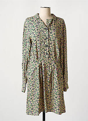 Robe mi-longue bleu CEMI femme