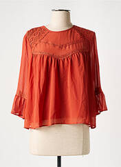 Blouse orange ONLY pour femme seconde vue