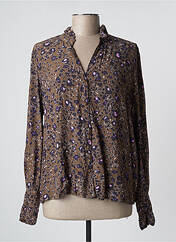 Blouse marron VERO MODA pour femme seconde vue