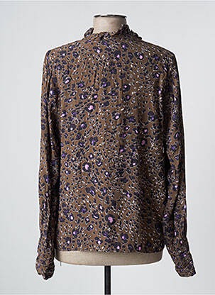 Blouse marron VERO MODA femme