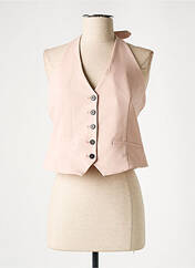 Gilet sans manche rose DEUX. BY ELINE DE MUNCK pour femme seconde vue