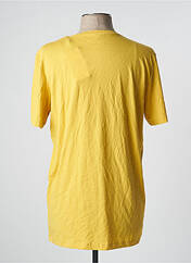 T-shirt jaune JACK & JONES pour homme seconde vue