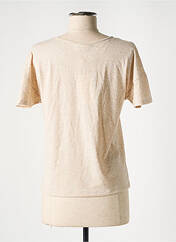 T-shirt beige VILA pour femme seconde vue