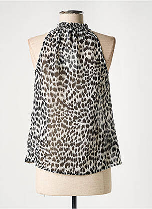 Blouse noir MANGO femme