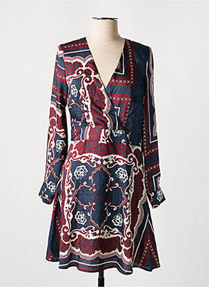 Robe mi-longue rouge MORGAN femme
