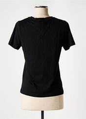 T-shirt noir CEMI pour femme seconde vue