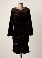 Robe mi-longue noir DEUX. BY ELINE DE MUNCK pour femme seconde vue