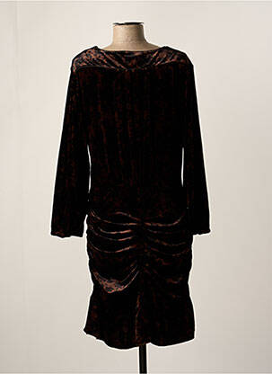 Robe mi-longue noir DEUX. BY ELINE DE MUNCK femme