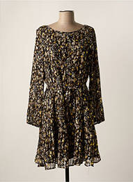 Robe mi-longue noir ZABAIONE femme