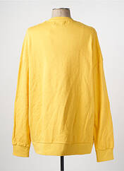 Sweat-shirt jaune JACK & JONES pour homme seconde vue