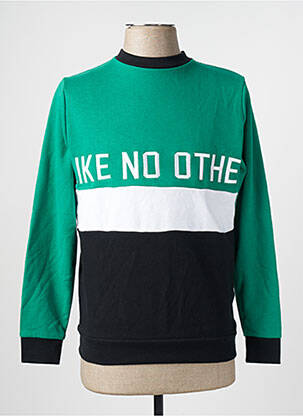 Sweat-shirt vert KAPPA homme