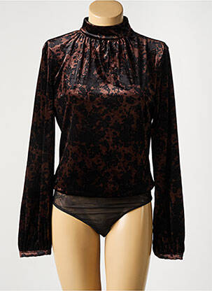Sous-pull noir DEUX. BY ELINE DE MUNCK femme