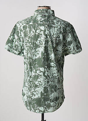 Chemise manches courtes vert PETROL INDUSTRIES homme