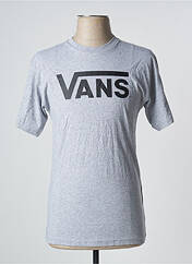 T-shirt gris VANS pour homme seconde vue