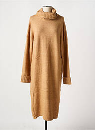 Robe pull beige VERO MODA femme