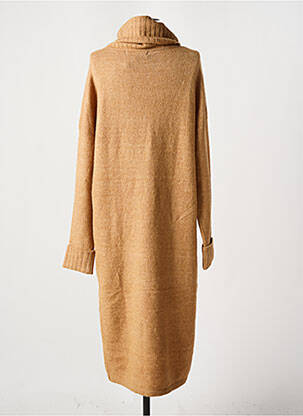 Robe pull beige VERO MODA femme