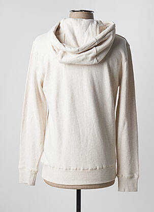 Sweat-shirt à capuche beige BLACK AND GOLD homme