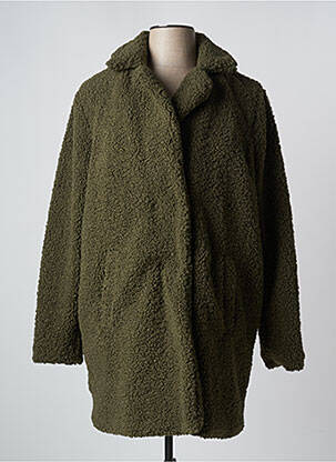 Manteau long vert NOISY MAY pour femme