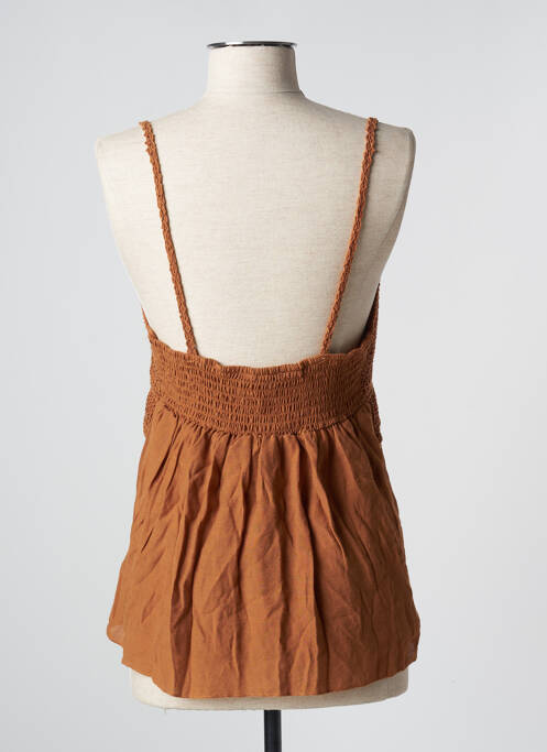 Blouse marron HAILYS pour femme