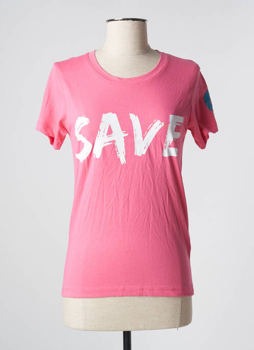 T-shirt rose SAVE THE DUCK pour femme