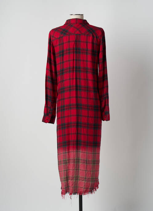 Robe longue rouge ONLY pour femme