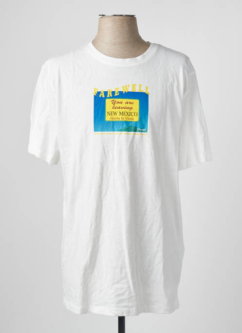 T-shirt blanc JACK & JONES pour homme
