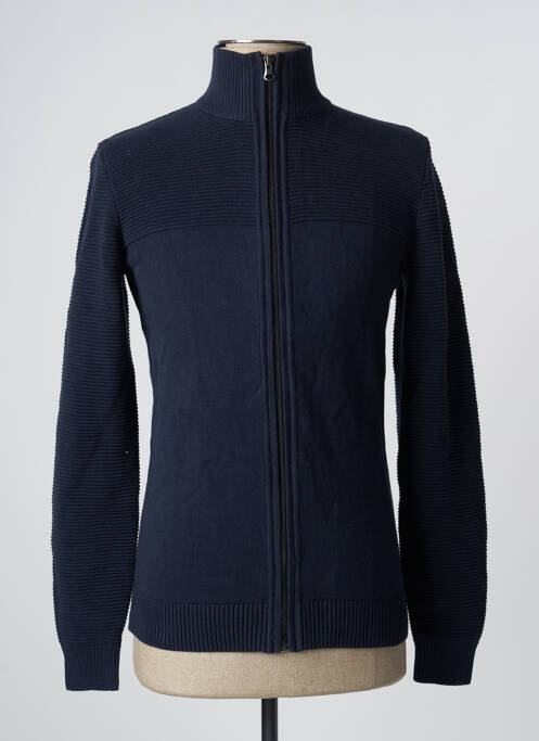 Veste casual bleu TOM TAILOR pour homme