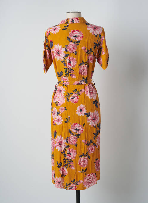 Robe mi-longue marron VERO MODA pour femme