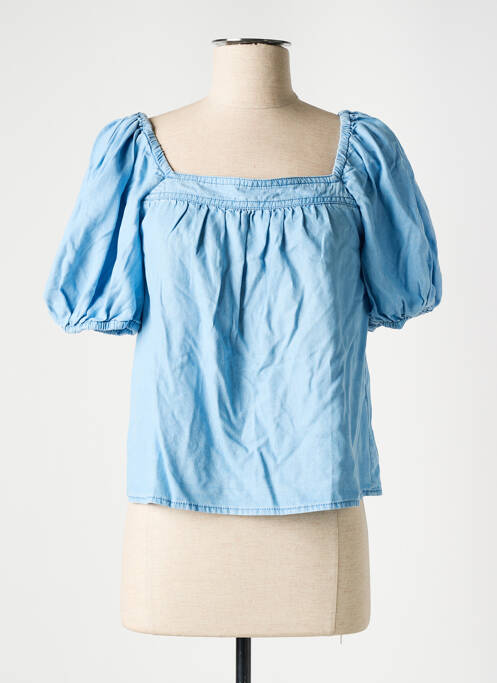 Blouse bleu MANGO pour femme