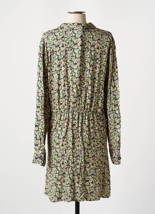 Robe mi-longue bleu CEMI pour femme