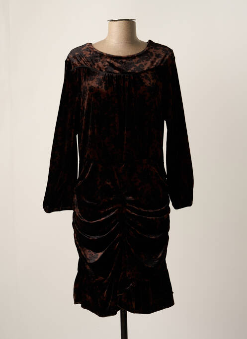 Robe mi-longue noir DEUX. BY ELINE DE MUNCK pour femme