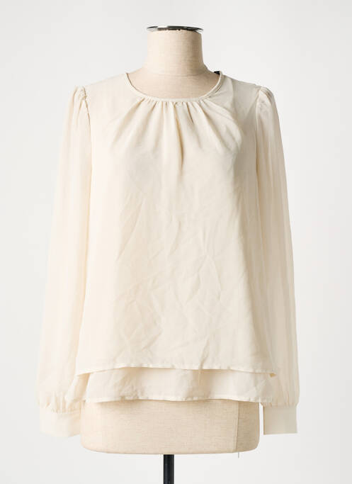 Blouse beige VERO MODA pour femme