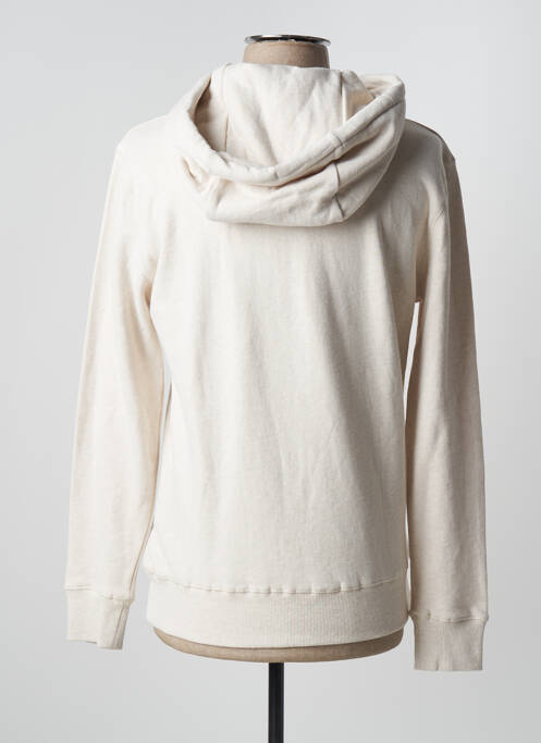 Sweat-shirt à capuche beige BLACK AND GOLD pour homme