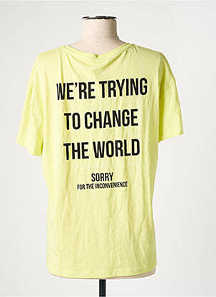 T-shirt vert ONLY femme