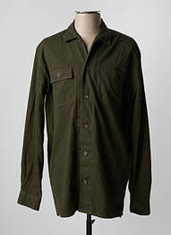 Chemise manches longues vert JACK & JONES homme