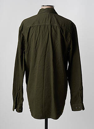Chemise manches longues vert JACK & JONES homme
