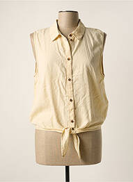 Blouse beige NOISY MAY femme